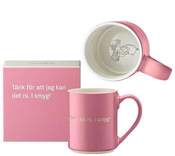 Astrid Lindgren Citat Mugg - “Tänk för att jag kan det ni. I smyg!”