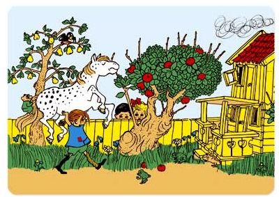 Bordsunderlägg - Pippi Långstrump