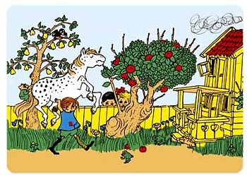 Bordsunderlägg - Pippi Långstrump