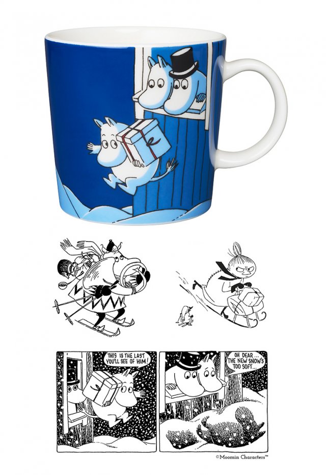 Arabia Moomin Mug - Christmas surpsise - Season Mug Winter 2009 - 2