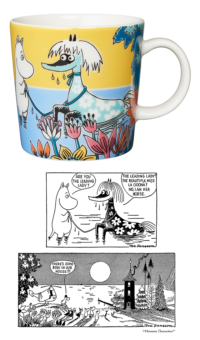 Arabia Moomin Mug - Primadonna´s horse - Season Mug Summer 2012 - 2