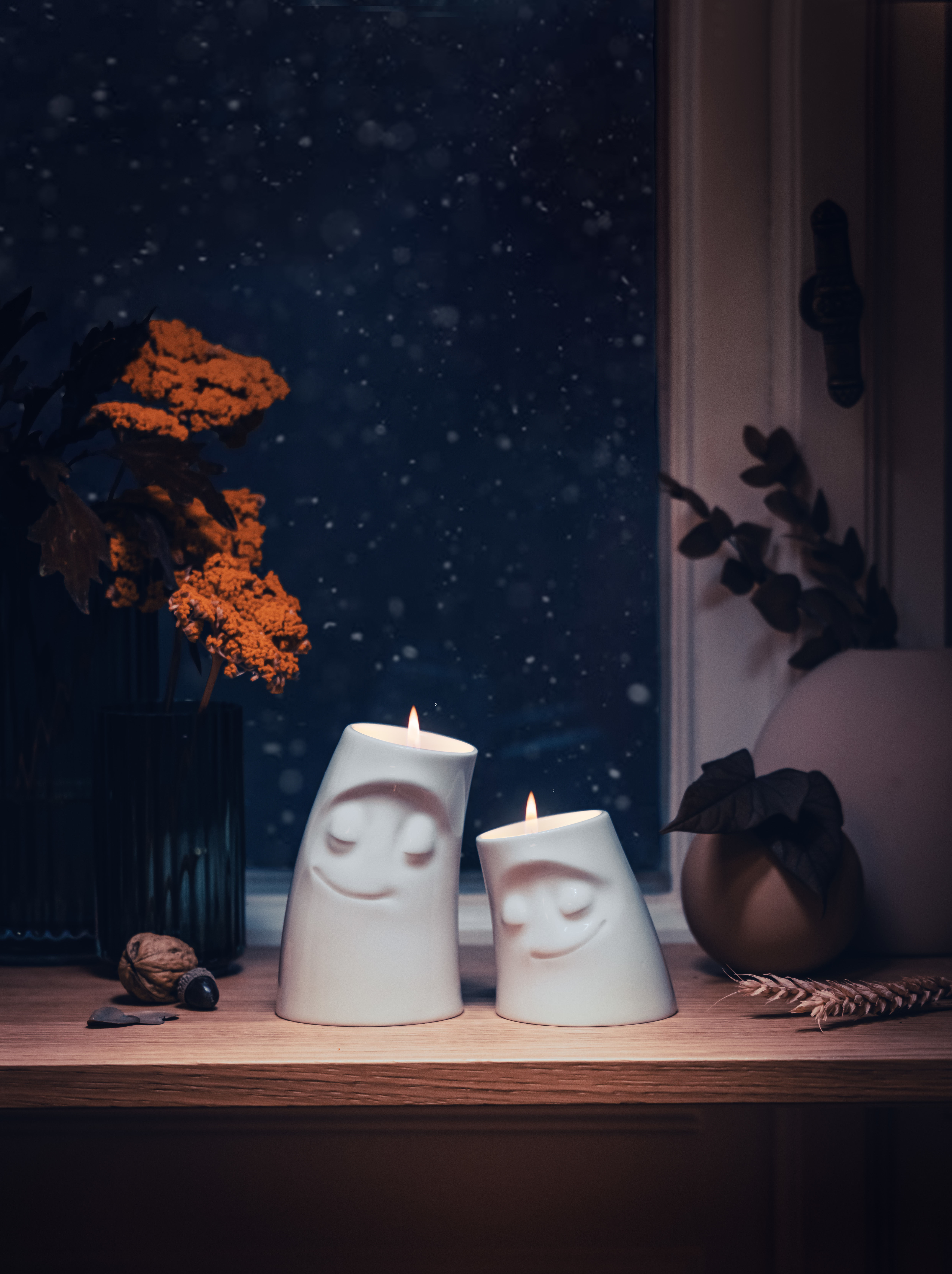 Tassen Känsloporslin - Ljushållare - Cuddly 12,2 cm - 2