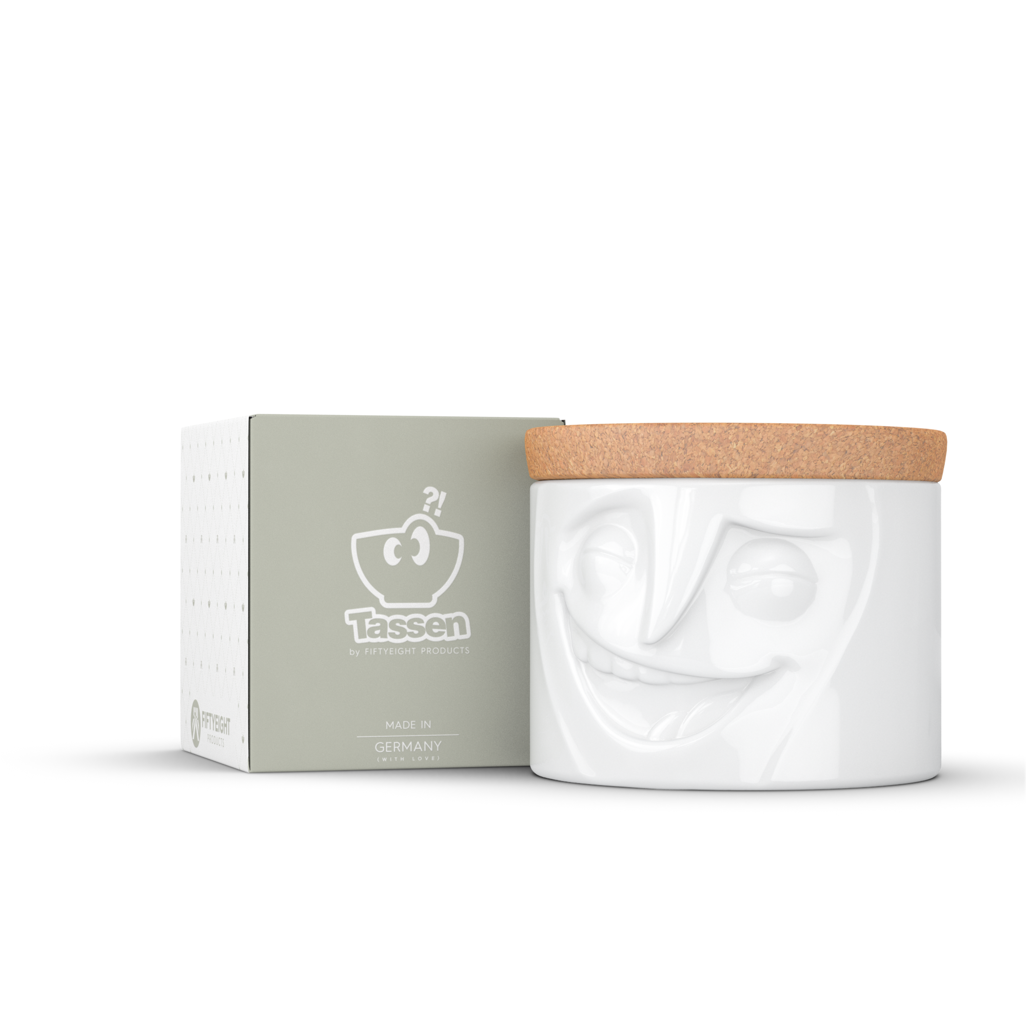 Tassen Känsloporslin - Burk 900 ml - Cheerful