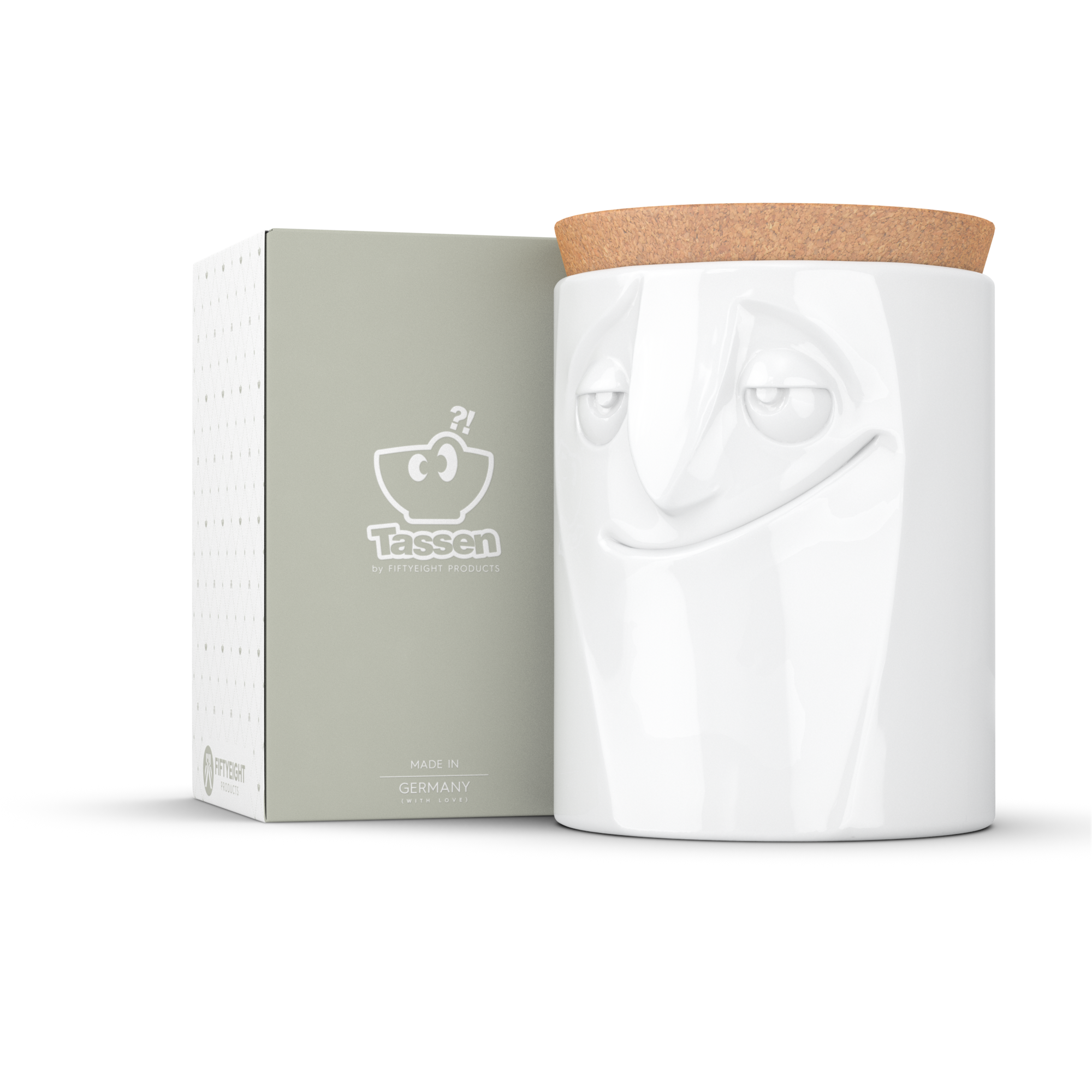 Tassen Känsloporslin - Burk 1700 ml - Charming