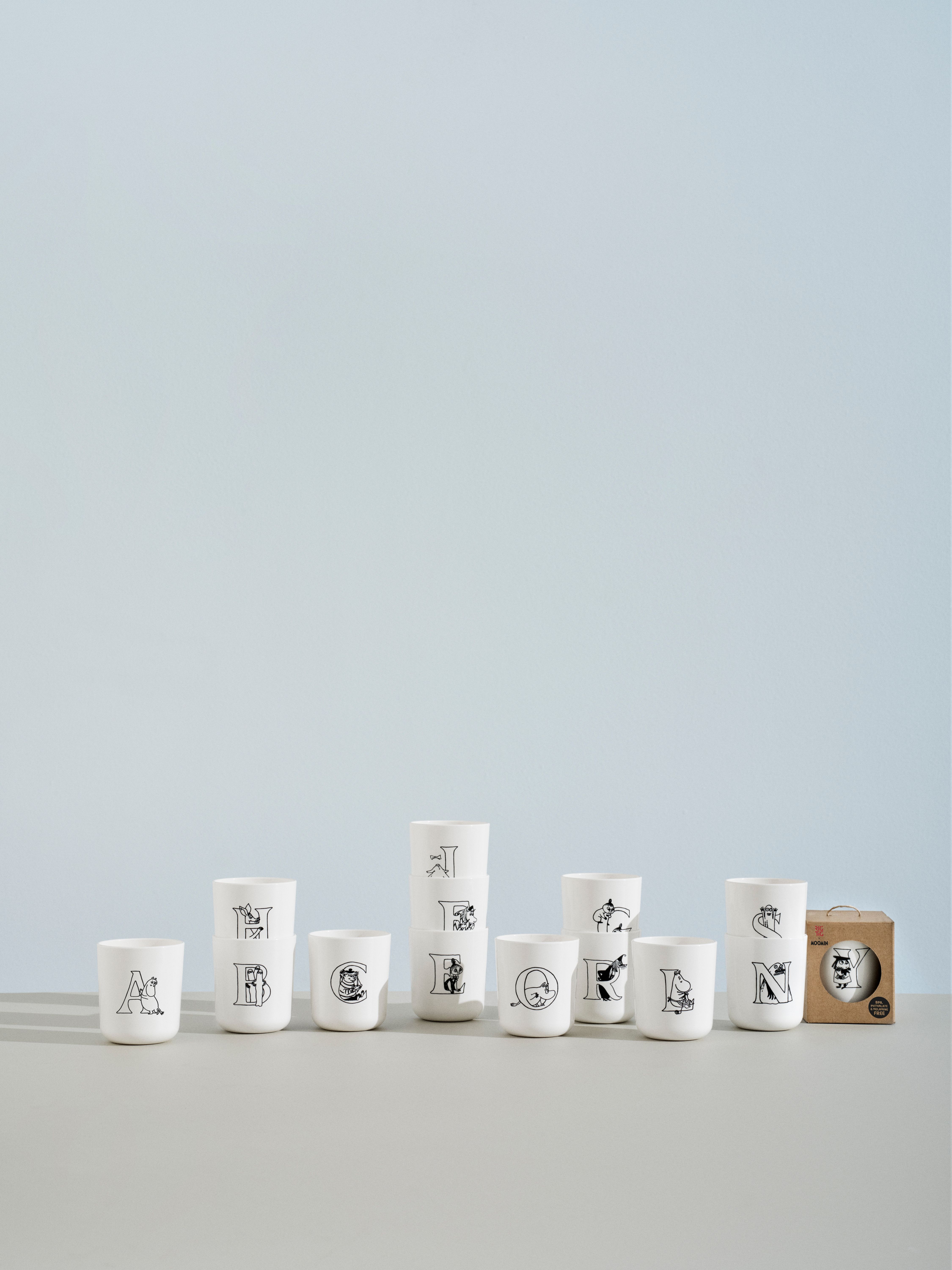 Moomin ABC Mugg 20 cl - G - 4