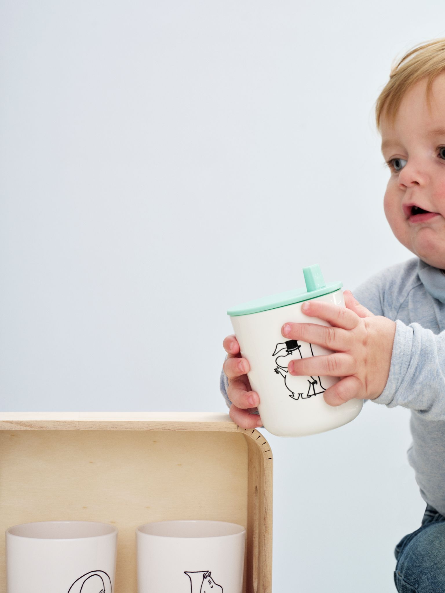 Moomin ABC Mugg 20 cl - G - 3