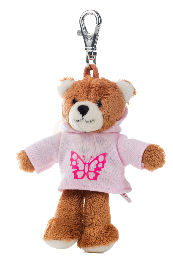 Nalle med rosa tröja - Karbinhake
