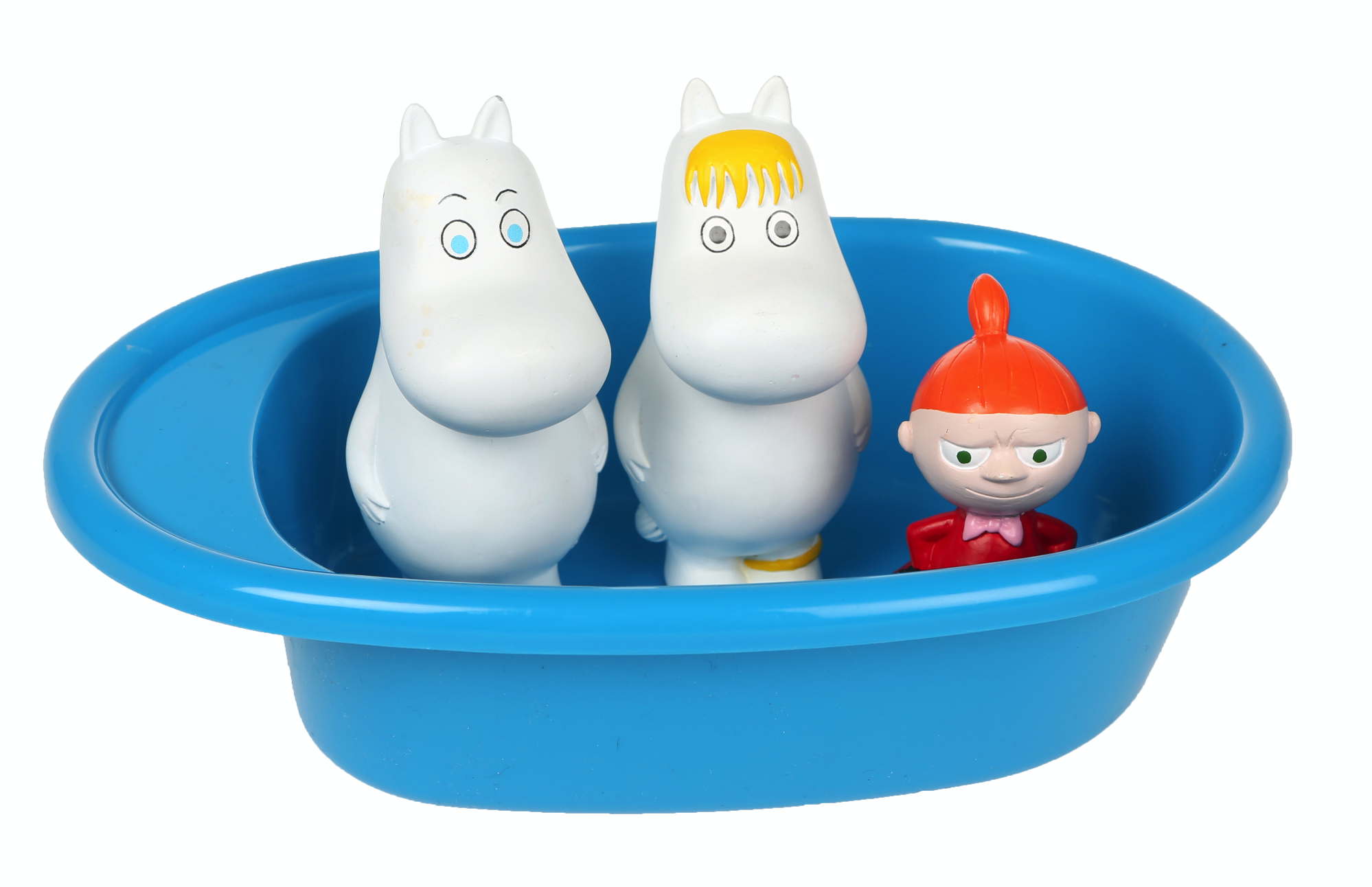 Mumin Badleksaker - Snorkfröken, Mumintrollet & Lilla My + Badkar