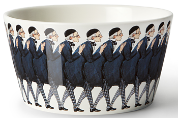 Elsa Beskow Skål 50 cl - Farbror Blå