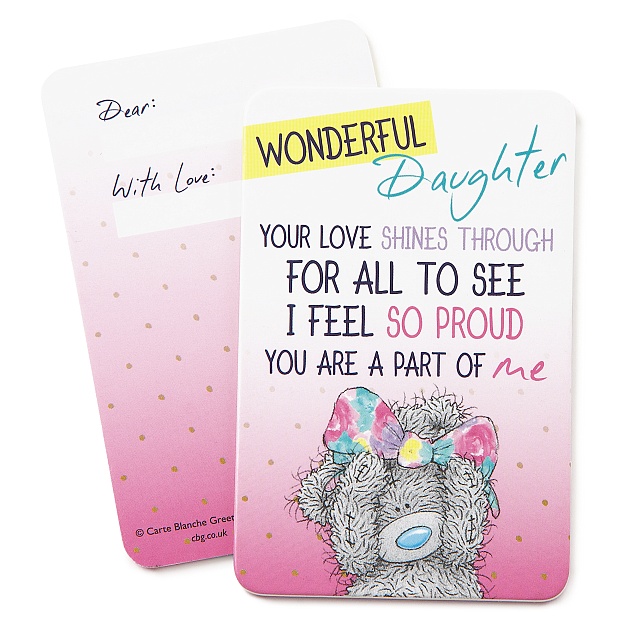 Kort - Wonderful Daughter - Me to you