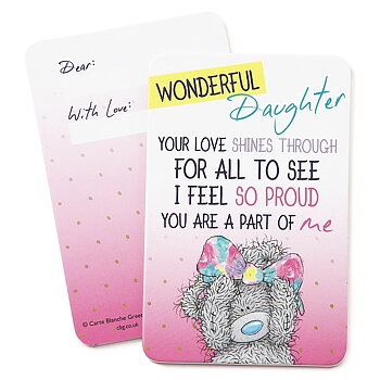 Kort - Wonderful Daughter - Me to you