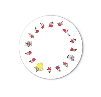 Moomin Pot coaster - Little My Online
