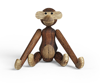 Kay Bojesen Apa 9,5 cm - Teak/Limba