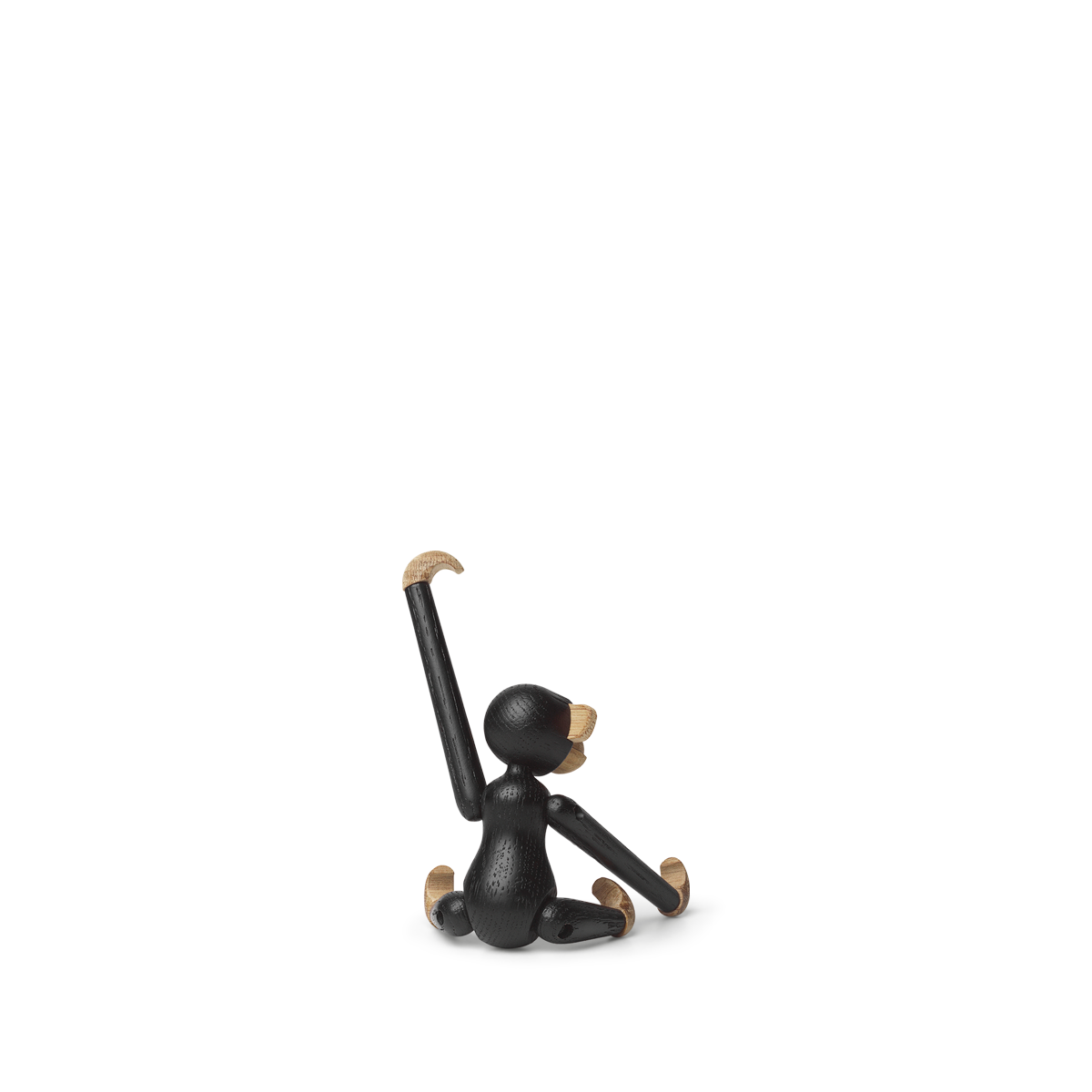 Kay Bojesen Apa 9,5 cm - Mörkbetsad Ek - 4