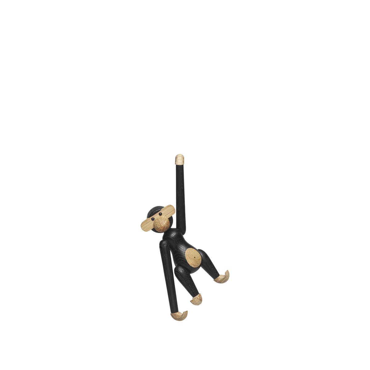 Kay Bojesen Apa 9,5 cm - Mörkbetsad Ek - 6