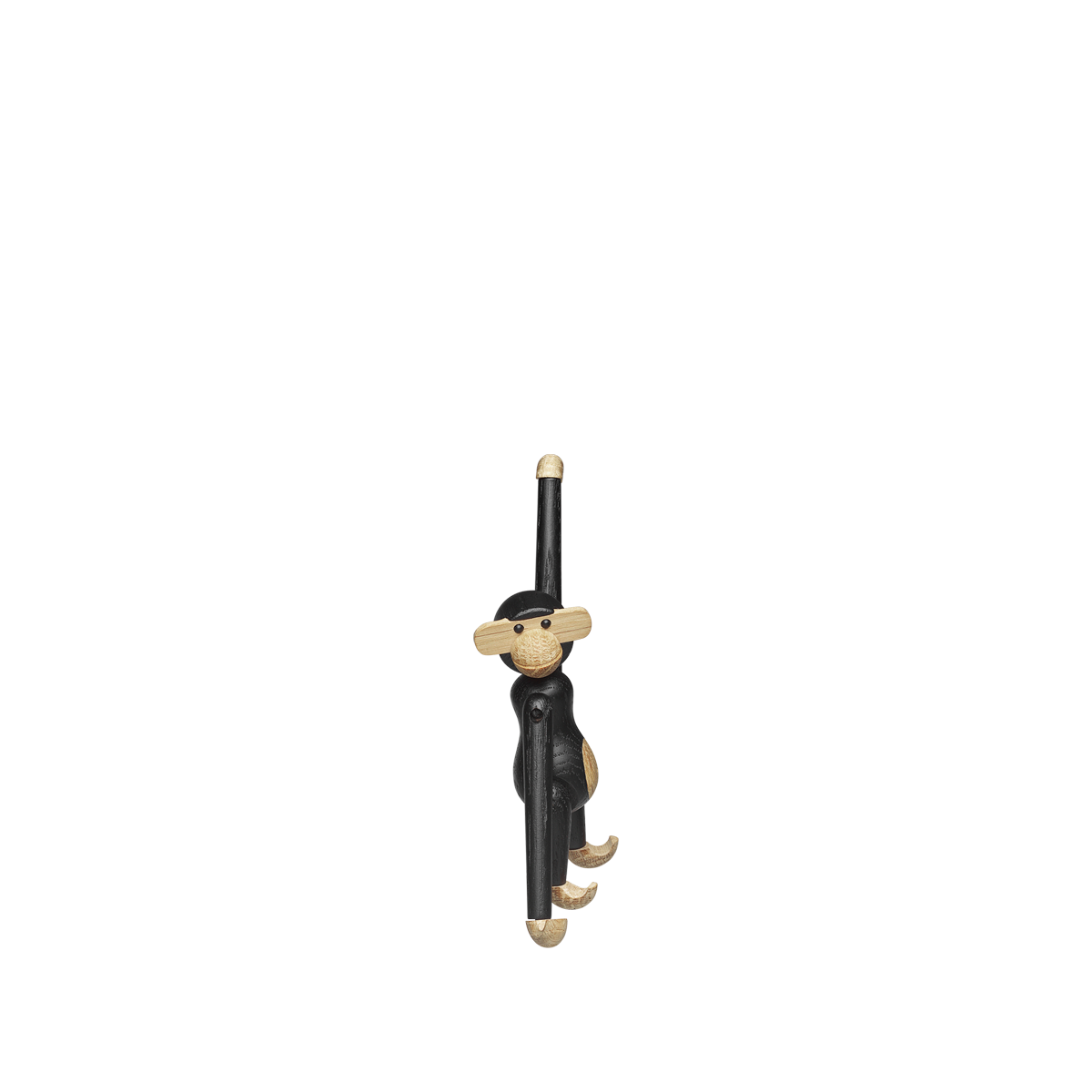 Kay Bojesen Apa 9,5 cm - Mörkbetsad Ek - 8