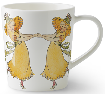 Elsa Beskow Mugg 40 cl - Maskrosor