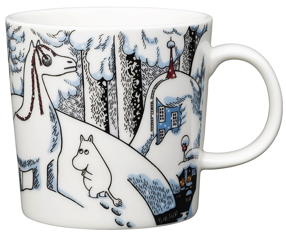 Arabia Moomin Mug - Snowhorse - Season Mug Winter 2016