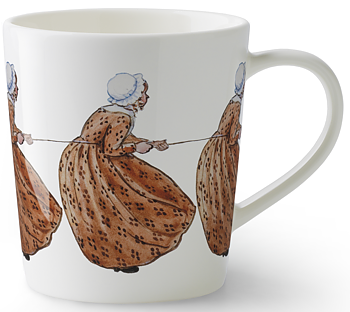 Elsa Beskow Mugg 40 cl - Tant Brun