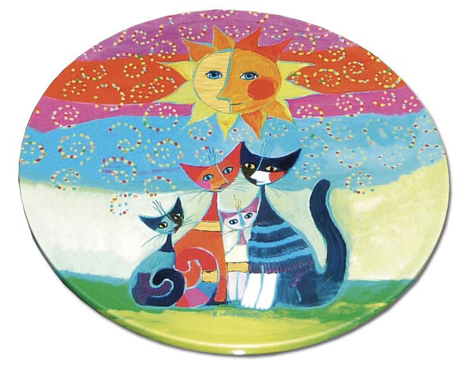 Rosina Wachtmeister Glasunderlägg - 4 st i plåtburk - 4