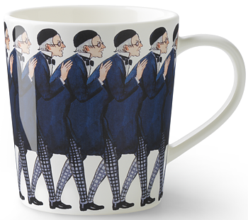 Elsa Beskow Mugg 40 cl - Farbror Blå