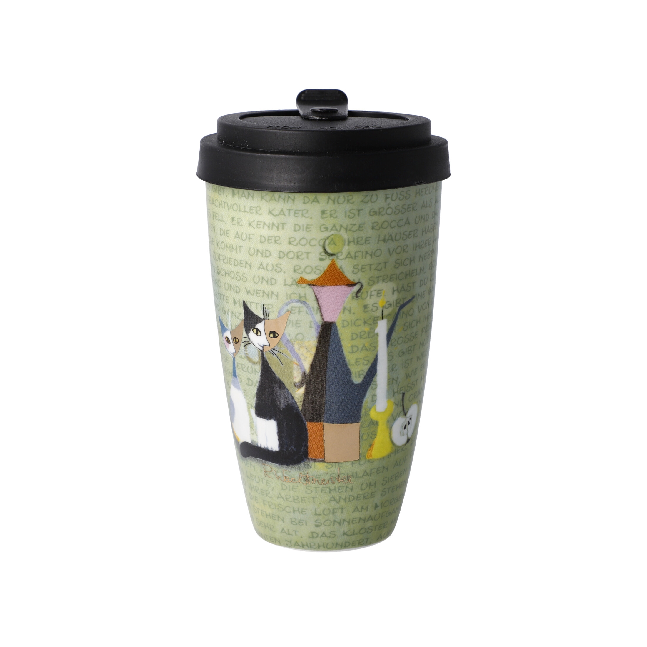 Goebel - Rosina Wachtmeister - Katt To Go Mugg - La Storia di Serafino  - 3