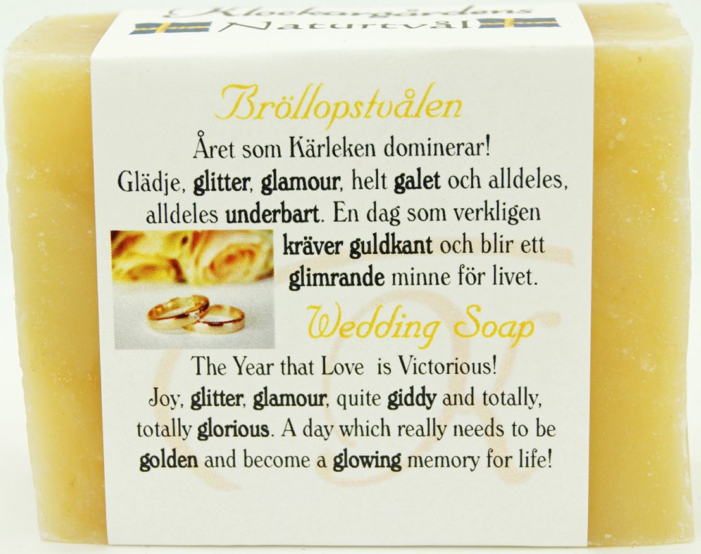Klockargårdens Naturtvål - Bröllopstvålen - 4
