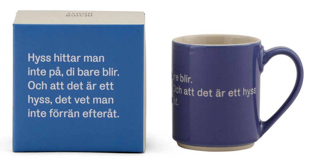 Astrid Lindgren Citat Mugg - “Hyss hittar man inte på, di bare blir." - 3