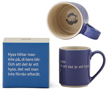Astrid Lindgren Citat Mugg - “Hyss hittar man inte på, di bare blir."