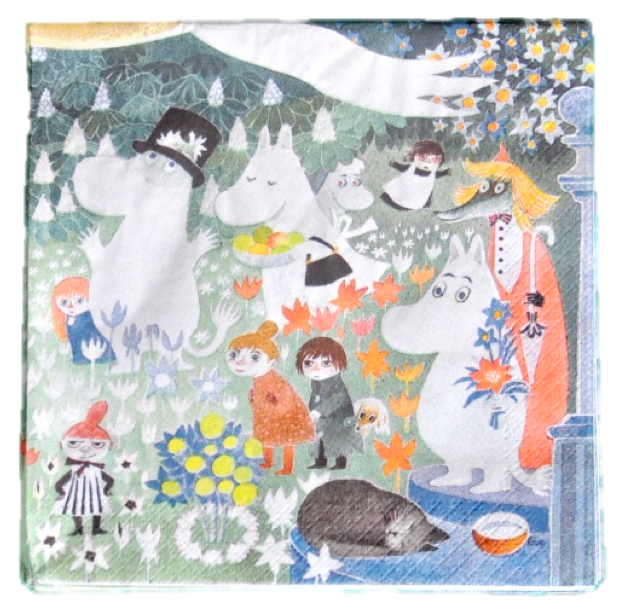 Moomin  Napkins, Dangerous Journey