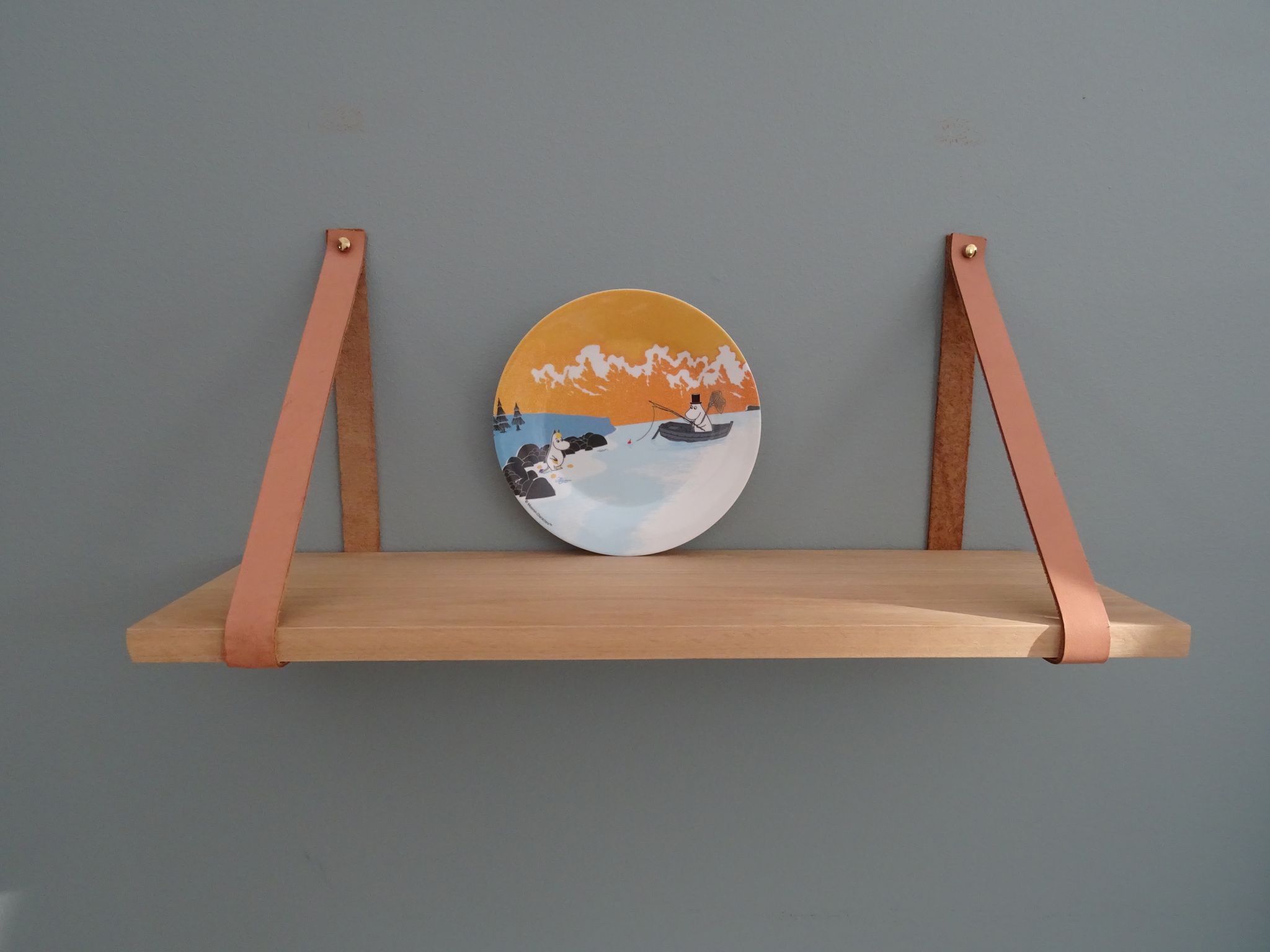 Mumintallrik i melamin - Skog & Sjö - Orange - 2