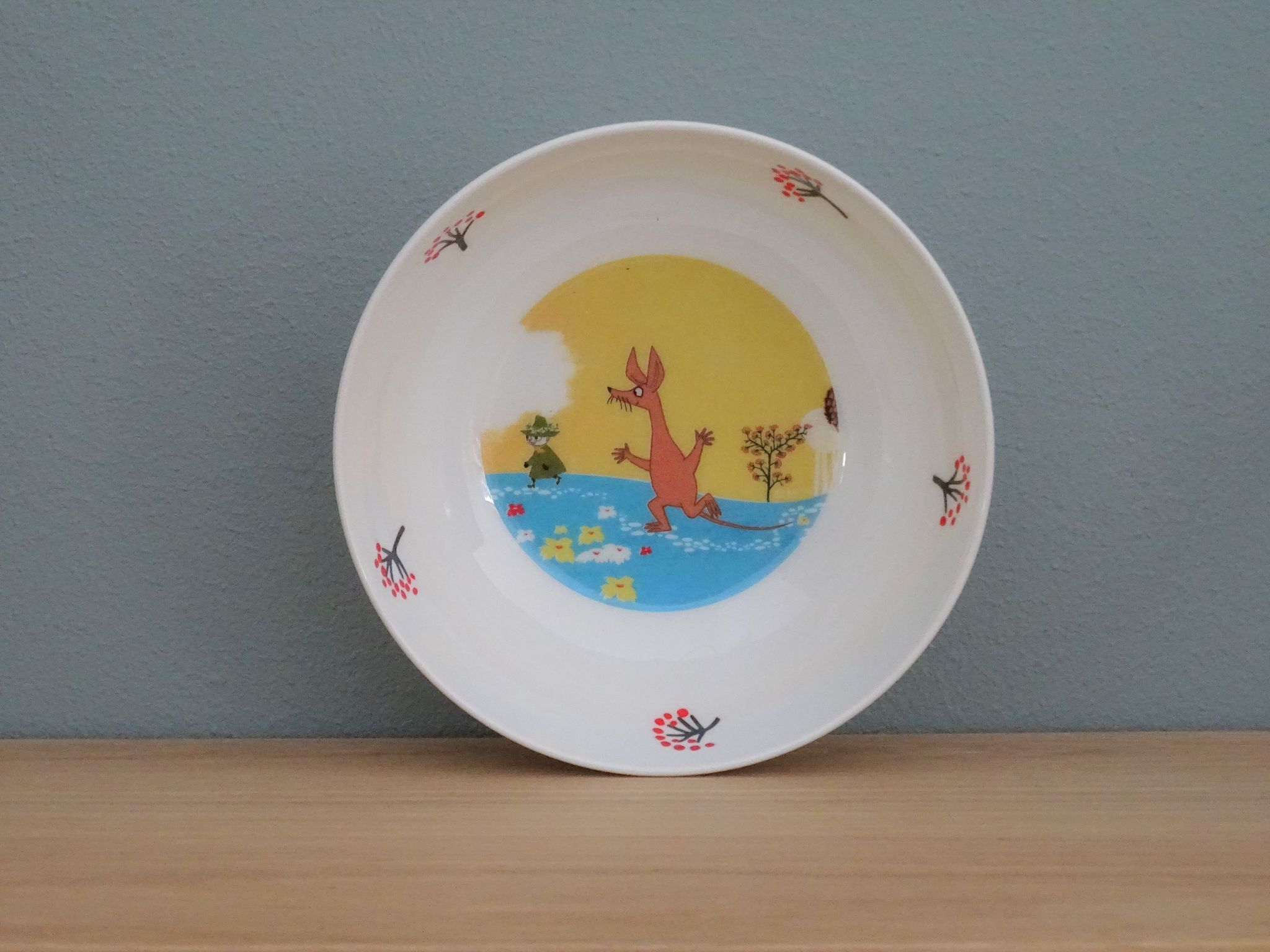 Moomin Bowl, Forest & Lake (Yellow) - 2