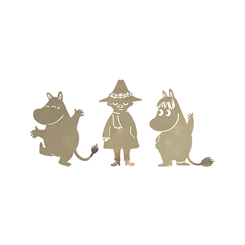 Mumin Magneter 3-Pack - Mumintrollet, Snusmumriken & Snorkfröken