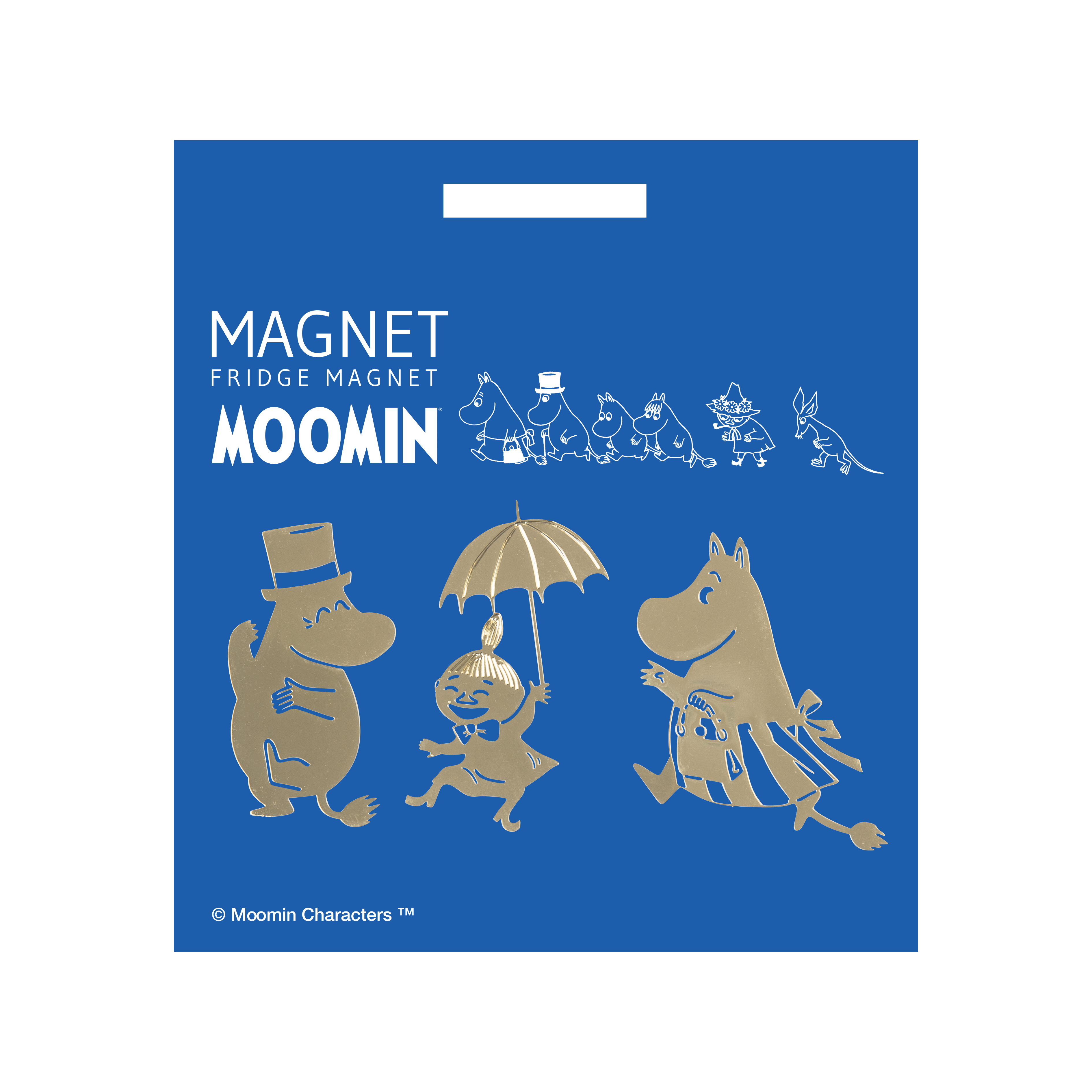 Mumin Magneter 3-Pack - Muminpappa, Lilla My & Muminmamma - 2