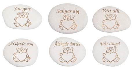 Nallesten - Välj mellan olika texter