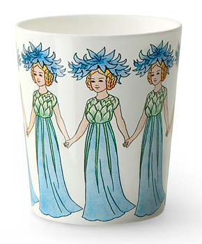 Elsa Beskow Mugg 28 cl - Blåklint