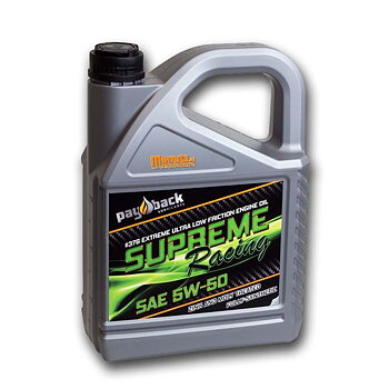 376 Supreme Racing 5W-50 helsyntetisk  motorolja , 1 eller 4 liter