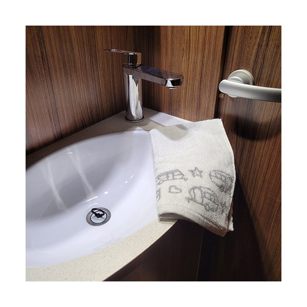 Handduk husvagn, 30x50 cm