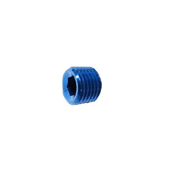    1" NPT-plugg. Blå