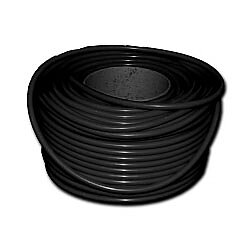 8mm Svart Silicon Vakuumslang 