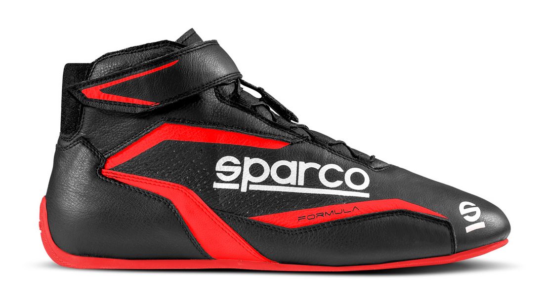 Sko, Sparco Formula, svart/röd