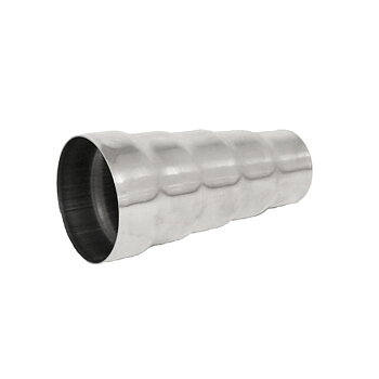 Stegmuff avgassystem  49-55-60-64-70mm  -Rostfritt-