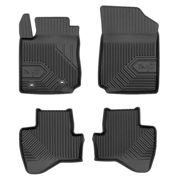 Djupa gummimattor Toyota Aygo II, 2014 - 2022