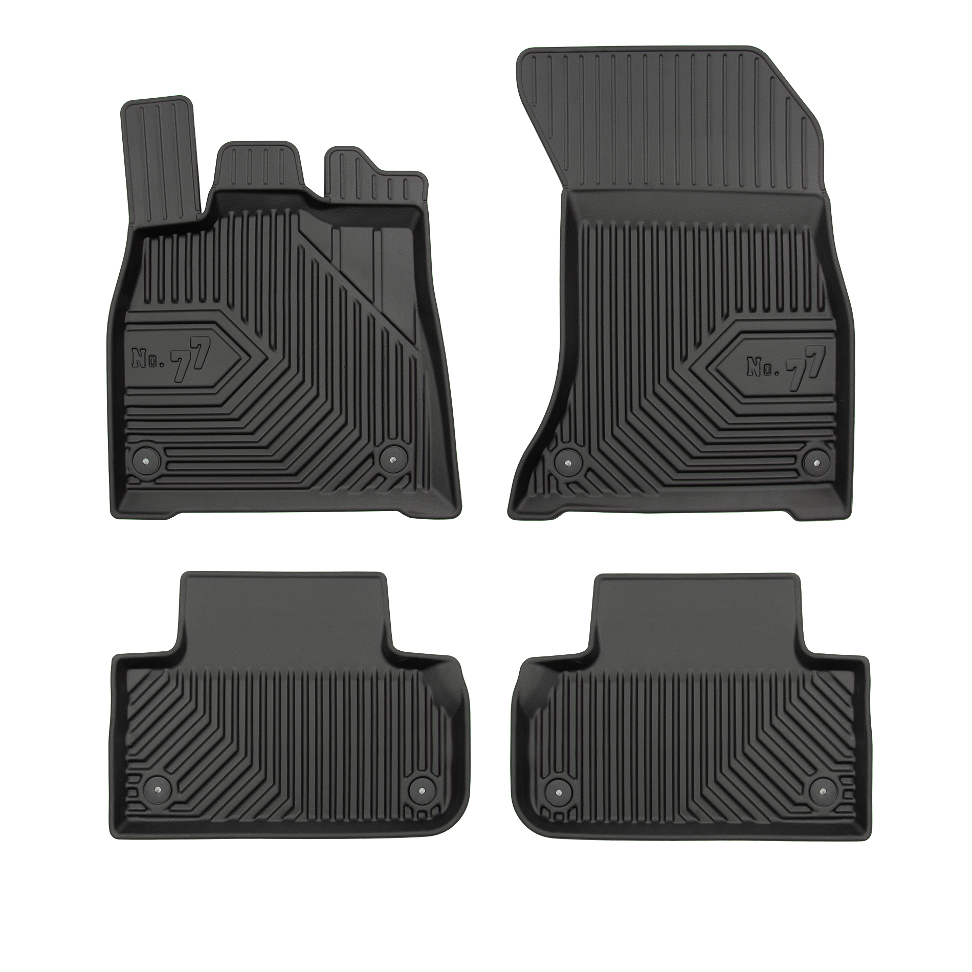 Djupa gummimattor Audi Q5 Sportback, 2020-