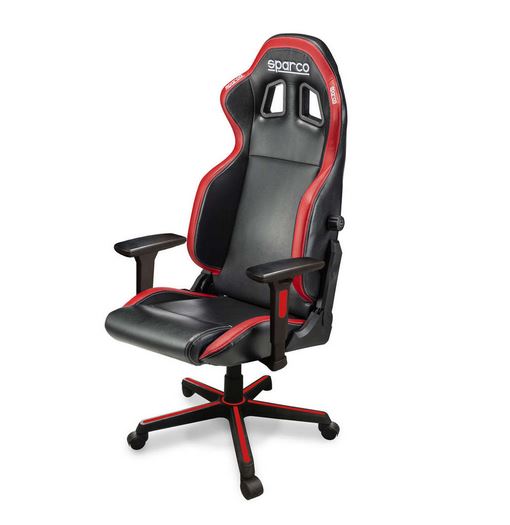 Gamingstol Sparco ICON, svart/röd