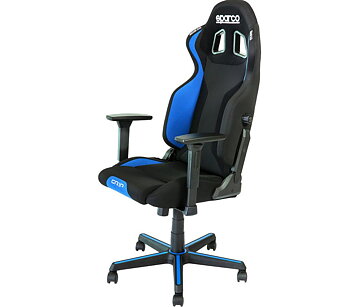 Gamingstol Sparco Grip, svart/blå