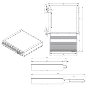 Fotsteg, Electric 440, aluminium - 2