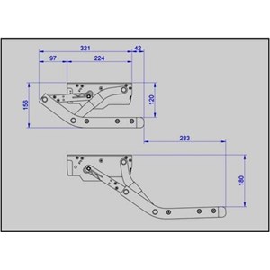 Fotsteg, Thule Step 550, aluminium - 2
