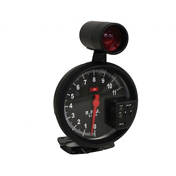 Varvräknare 5'' med stor shiftlight 5 Cyl