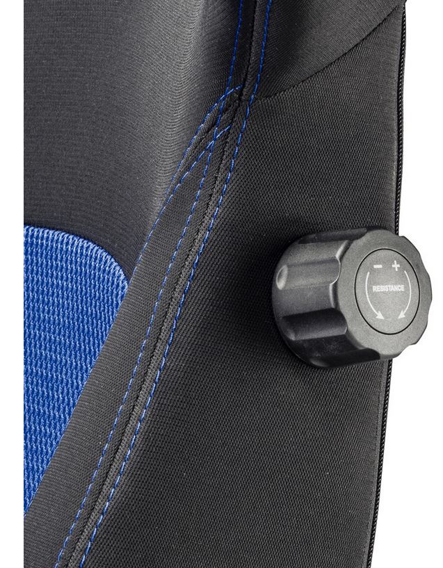 Gamingstol Sparco Grip Stint, svart/blå - 7